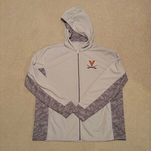 NWOT Women's Vansport Virginia Cavaliers Zip Up Lightweight Sweatshirt